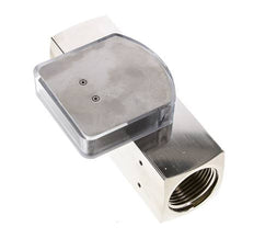 Caudalímetro de área variable G1'' de latón para aceite 3-10 l/min 250 bar