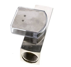 Caudalímetro de área variable G1'' de latón para aceite 3-10 l/min 250 bar