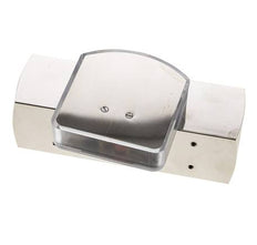 Caudalímetro de área variable G1'' de latón para aceite 5-15 l/min 250 bar