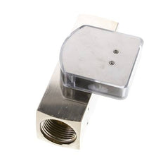 Caudalímetro de área variable G1'' de latón para aceite 8-24 l/min 250 bar
