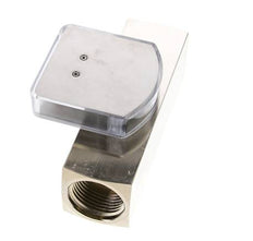Caudalímetro de área variable G1'' de latón para aceite 8-24 l/min 250 bar