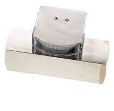 Caudalímetro de área variable G1'' de latón para aceite 10-30 l/min 250 bar