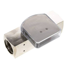 Caudalímetro de área variable G1'' de latón para aceite 10-30 l/min 250 bar
