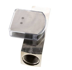 Caudalímetro de área variable G1'' de latón para aceite 10-30 l/min 250 bar