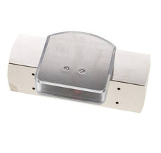 Caudalímetro de área variable G1'' de latón para aceite 15-45 l/min 250 bar