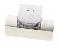 Caudalímetro de área variable G1'' de latón para aceite 30-90 l/min 250 bar
