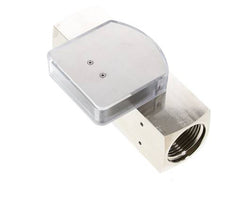 Caudalímetro de área variable G1'' de latón para aceite 30-90 l/min 250 bar