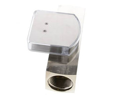 Caudalímetro de área variable G1'' de latón para aceite 30-90 l/min 250 bar