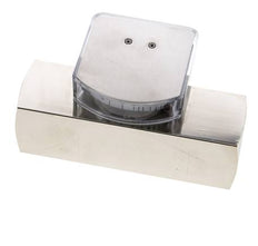 Caudalímetro de área variable G1'' de latón para aceite 35-110 l/min 250 bar