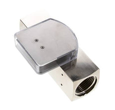 Caudalímetro de área variable G1'' de latón para aceite 35-110 l/min 250 bar