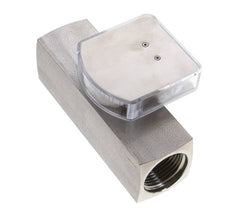 Caudalímetro de área variable G1'' de acero inoxidable para aceite 2-8 l/min 300 bar