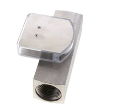 Caudalímetro de área variable G1'' de acero inoxidable para aceite 2-8 l/min 300 bar