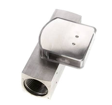 Caudalímetro de área variable G1'' de acero inoxidable para aceite 8-24 l/min 300 bar