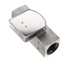 Caudalímetro de área variable G1'' de acero inoxidable para aceite 10-30 l/min 300 bar