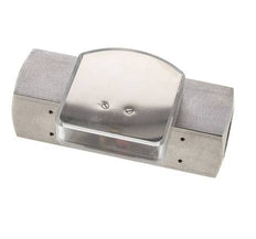 Caudalímetro de área variable G1'' de acero inoxidable para aceite 35-110 l/min 300 bar