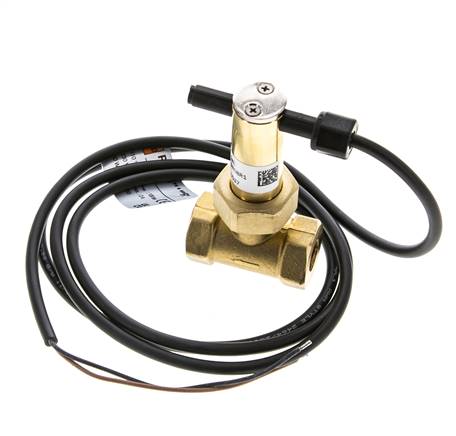Interruptor de caudal de paleta en línea 2.3-4.7 l/min 100 bar G1/4'' latón