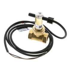Interruptor de caudal de paleta en línea 2.3-4.7 l/min 100 bar G1/4'' latón