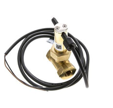 Interruptor de caudal de paleta en línea 2.3-4.7 l/min 100 bar G1/4'' latón