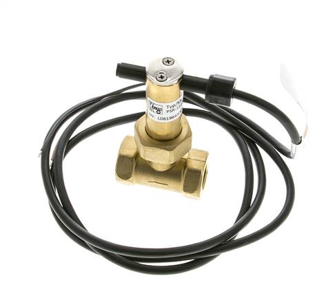 Interruptor de caudal de paleta en línea 2.8-6 l/min 100 bar G3/8'' latón
