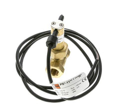 Interruptor de caudal de paleta en línea 2.8-6 l/min 100 bar G3/8'' latón