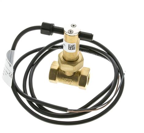 Interruptor de caudal de paleta en línea 2.8-6 l/min 100 bar G3/8'' latón