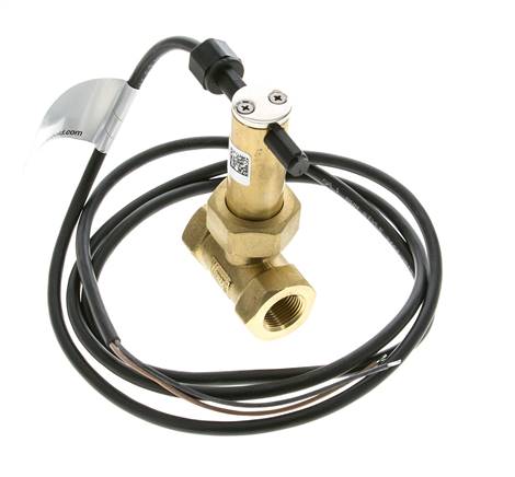 Interruptor de caudal de paleta en línea 2.8-6 l/min 100 bar G3/8'' latón