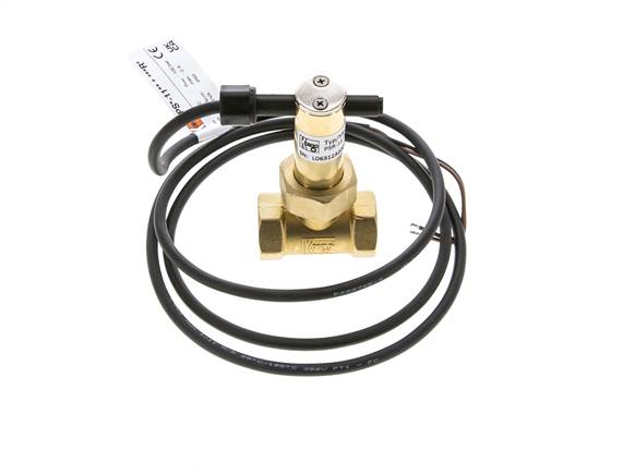 Interruptor de caudal de paleta en línea 2.7-6.4 l/min 100 bar G1/2'' latón