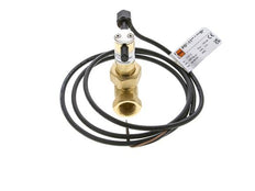 Interruptor de caudal de paleta en línea 2.7-6.4 l/min 100 bar G1/2'' latón