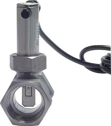Interruptor de caudal de paleta en línea 7.7-13.4 l/min 100 bar G3/4'' latón