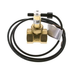Interruptor de caudal de paleta en línea 7.4-18.2 l/min 100 bar G1'' latón
