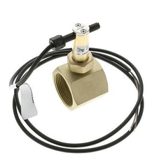 Interruptor de caudal de paleta en línea 34.8-64.2 l/min 25 bar G1 1/2'' latón