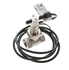 Interruptor de caudal de paleta en línea 2.3-4.7 l/min 250 bar G1/4'' acero inoxidable