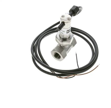 Interruptor de caudal de paleta en línea 2.8-6 l/min 250 bar G3/8'' acero inoxidable