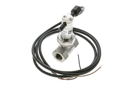 Interruptor de caudal de paleta en línea 2.8-6 l/min 250 bar G3/8'' acero inoxidable