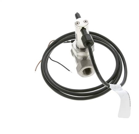 Interruptor de caudal de paleta en línea 2.8-6 l/min 250 bar G3/8'' acero inoxidable