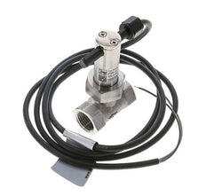 Interruptor de caudal de paleta en línea 2.5-6.4 l/min 250 bar G1/2'' acero inoxidable