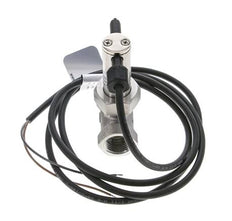 Interruptor de caudal de paleta en línea 2.5-6.4 l/min 250 bar G1/2'' acero inoxidable