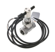 Interruptor de caudal de paleta en línea 2.5-6.4 l/min 250 bar G1/2'' acero inoxidable