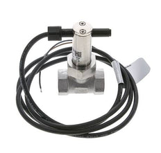 Interruptor de caudal de paleta en línea 2.5-6.4 l/min 250 bar G1/2'' acero inoxidable