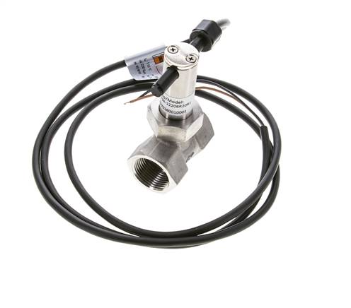 Interruptor de caudal de paleta en línea 7.7-13.4 l/min 250 bar G3/4'' acero inoxidable