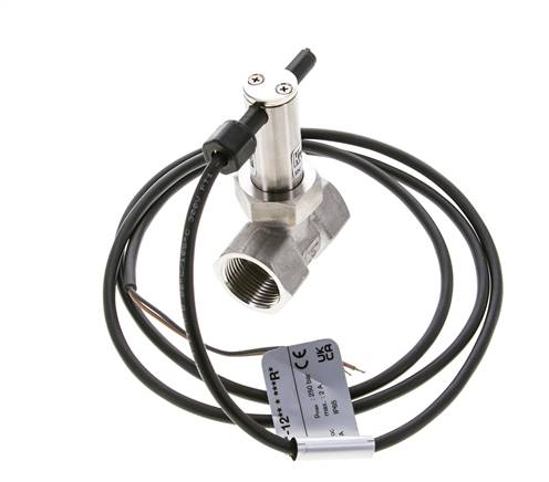 Interruptor de caudal de paleta en línea 7.7-13.4 l/min 250 bar G3/4'' acero inoxidable