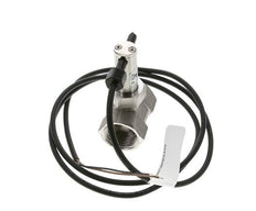 Interruptor de caudal de paleta en línea 7.4-18.2 l/min 250 bar G1'' acero inoxidable