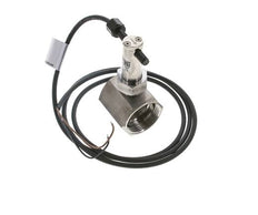Interruptor de caudal de paleta en línea 22-38.6 l/min 40 bar G1 1/4'' acero inoxidable