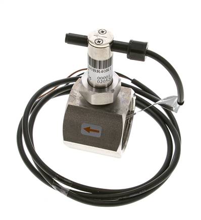 Interruptor de caudal de paleta en línea 34.8-64.2 l/min 40 bar G1 1/2'' acero inoxidable