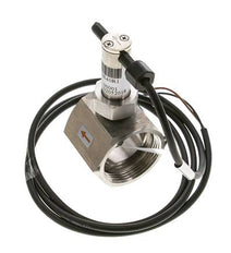 Interruptor de caudal de paleta en línea 34.8-64.2 l/min 40 bar G1 1/2'' acero inoxidable