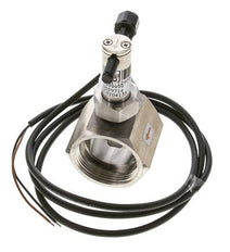 Interruptor de caudal de paleta en línea 34.8-64.2 l/min 40 bar G1 1/2'' acero inoxidable