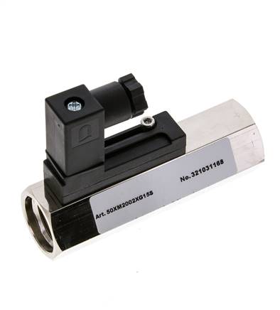 Interruptor de caudal de área variable para aceite 0.5-1.6 l/min 300 bar G1/2'' de latón