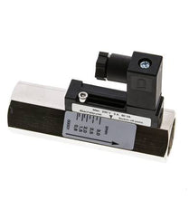 Interruptor de caudal de área variable para aceite 0.8-3 l/min 300 bar G1/2'' de latón