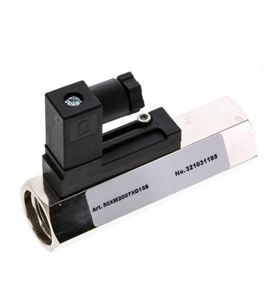Interruptor de caudal de área variable para aceite 2-7 l/min 300 bar G1/2'' de latón