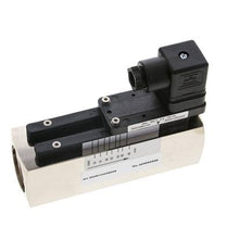 Interruptor de caudal de área variable para aceite 10-30 l/min 250 bar G1'' de latón